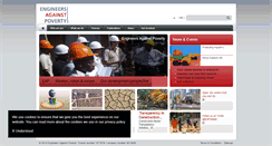 Desktop Screenshot of engineersagainstpoverty.org